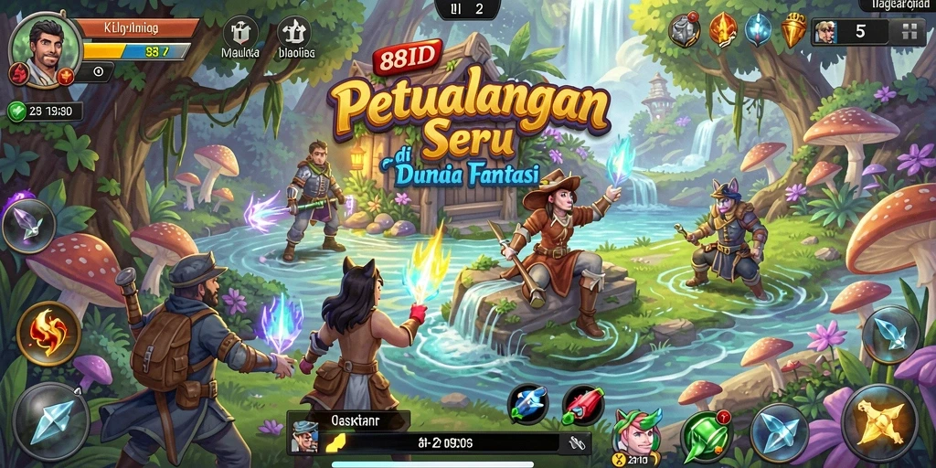 Tampilan gameplay <strong>88ID</strong> yang mengasyikkan dan penuh petualangan.