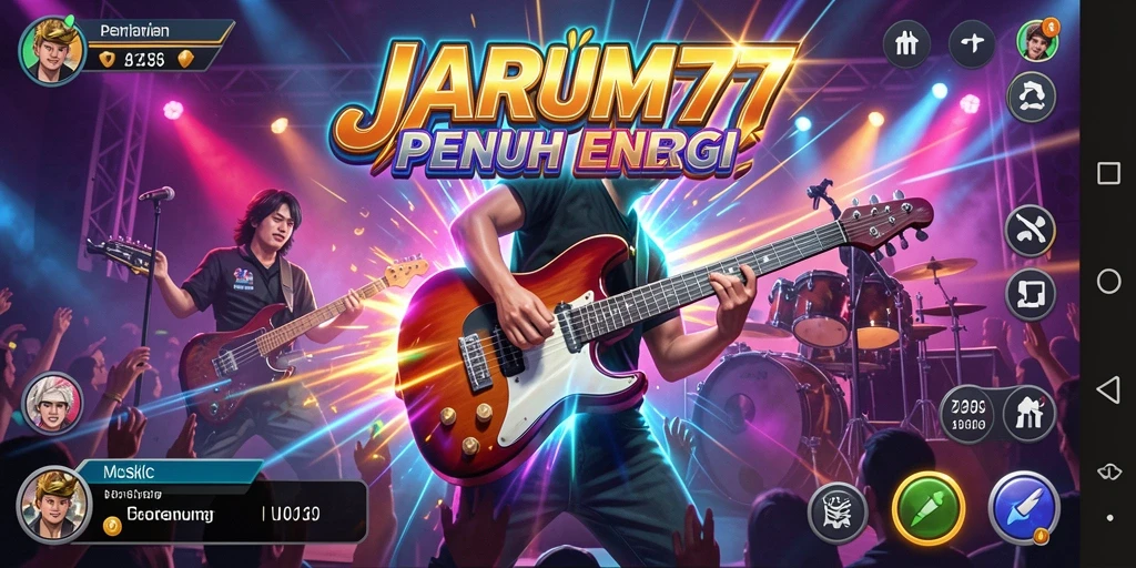Tampilan gameplay JARUM77 yang seru dan interaktif.