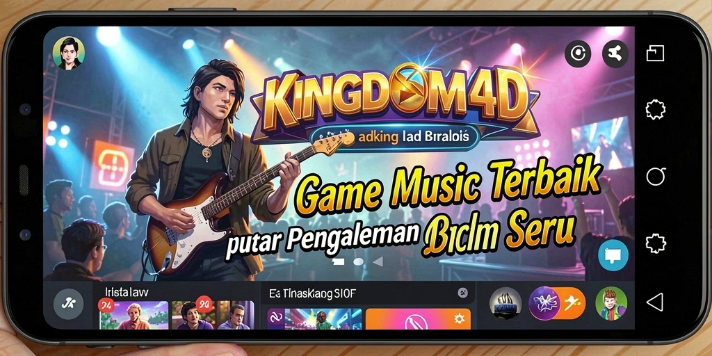 Gameplay KINGDOM4D yang penuh warna dan menarik.