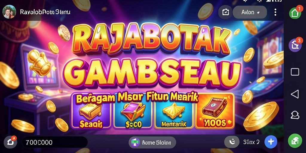 Screenshot gameplay RAJABOTAK menampilkan keseruan permainan Slot.