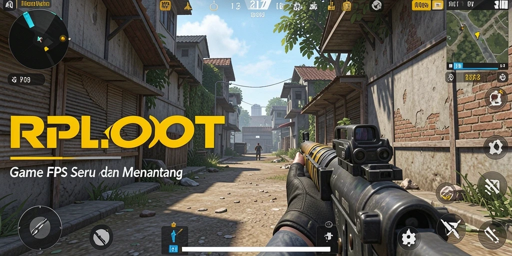Tampilan gameplay RPLOOT dengan grafis mengesankan dan aksi seru.