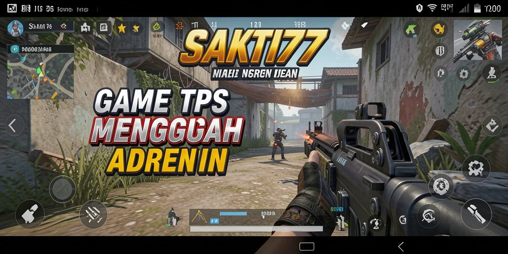 Screenshot utama menampilkan aksi seru dalam permainan TPS SAKTI77.