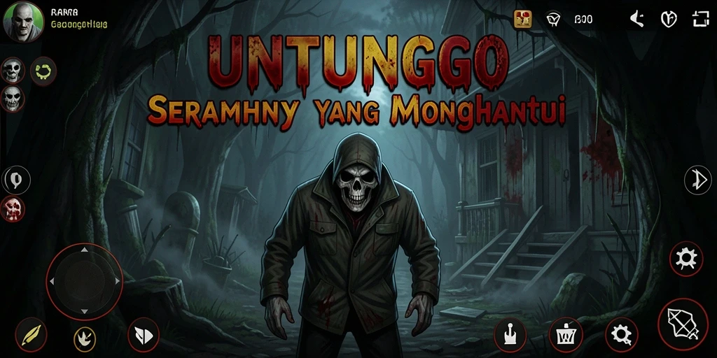 Gameplay UNTUNGGO yang menakutkan dan mendebarkan.
